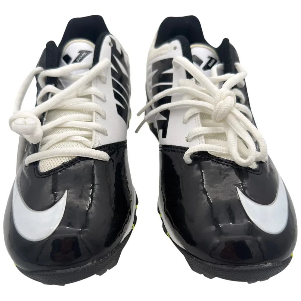 Nike Shark Football Cleats Black White Volt FastFlex Youth Size 5Y 643161-110